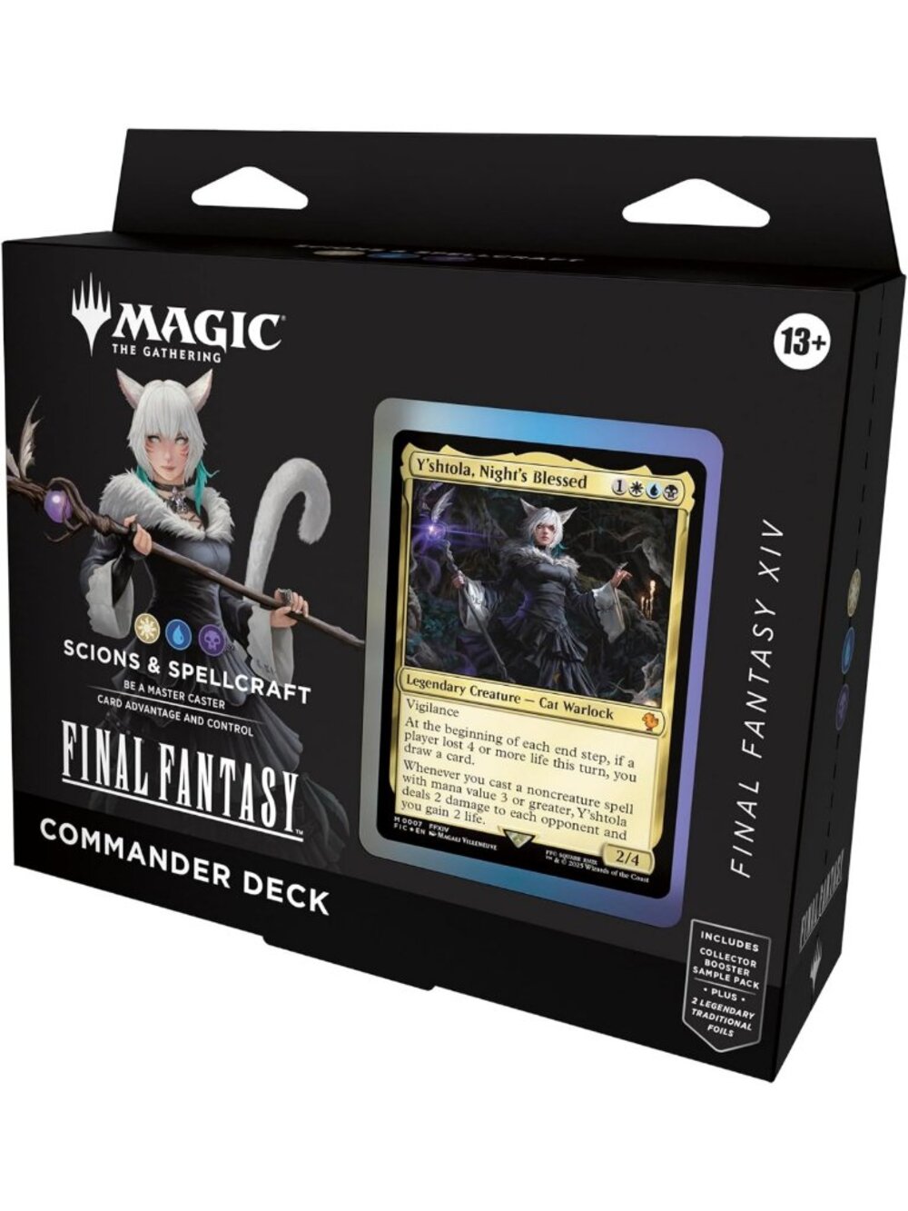 Fantasy Card Game Commander Deck - Scions & Spellcraft, Magic Strategy Game